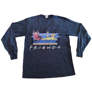 Rare Vintage Y2K Lion King Long Sleeve Shirt Friends Simba Disney Original Pumba